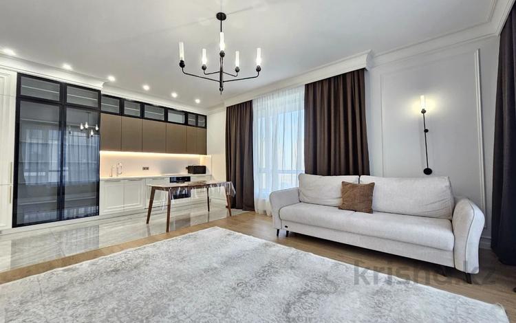 3-комнатная квартира · 100 м² · 13/19 этаж, Аль-Фараби 41 за 1 млн ₸ в Алматы, Бостандыкский р-н — фото 2