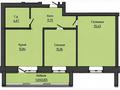 2-бөлмелі пәтер · 75 м² · 4/5 қабат, Алтын орда ш/а., Саздинское лесничество 228/3 — Актобе Тауэрс-2, бағасы: 26.5 млн ₸ в мкр. Алтын орда — фото 2