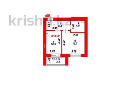 1-бөлмелі пәтер, 37 м², 11/12 қабат, А52 8/1 — район пересечения Улиц Ш. Калдаякова и А52, бағасы: 15.8 млн 〒 в Астане, Алматы р-н