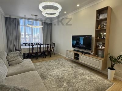 3-комнатная квартира · 96 м² · 10/15 этаж, Сагадат Нурмагамбетов 19, 21, 21/1 за 83.7 млн ₸ в Астане, Алматы р-н