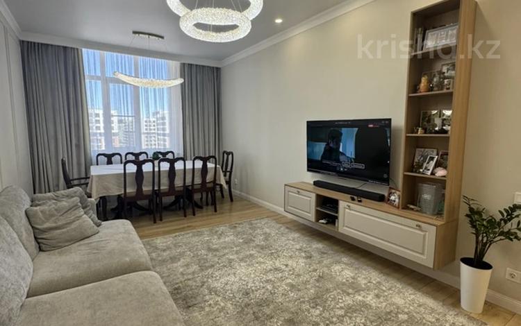 3-комнатная квартира · 96 м² · 10/15 этаж, Сагадат Нурмагамбетов 19, 21, 21/1 за 83.7 млн ₸ в Астане, Алматы р-н — фото 2