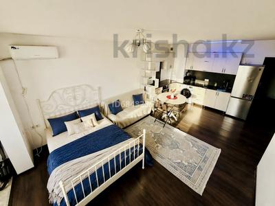 1-комнатная квартира · 45 м² · 9/9 этаж, Б. Момышулы 25 — Жубанова рядом трц Гранд парк за 15 000 〒 в Алматы, Ауэзовский р-н