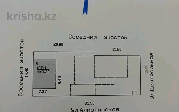 Отдельный дом • 3 комнаты • 70 м² • 6 сот., Мкр. Карасу за 79 млн 〒 в Алматы — фото 2
