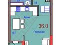 1-бөлмелі пәтер · 36 м² · 4/7 қабат, Естай 39/3, бағасы: ~ 17.3 млн ₸ в 