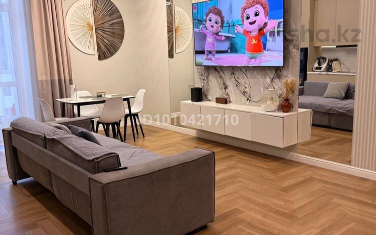 3-комнатная квартира · 83 м² · 5/8 этаж, Касым Аманжолов 20 за 80 млн ₸ в Астане, Сарайшык р-н — фото 2