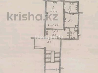 1-комнатная квартира, 47.4 м², 1/5 этаж, Каратал за 17 млн 〒 в Талдыкоргане, Каратал