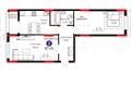 2-бөлмелі пәтер · 67.4 м² · 11/17 қабат, Ермек Серкебаев 22, бағасы: 36.5 млн ₸ в Астане, Нура р-н — фото 12