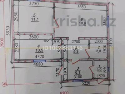Отдельный дом · 3 комнаты · 85 м² · 6 сот., Рыскулова 182б 2198 — Рыскулова за 23 млн ₸ в Исаеве