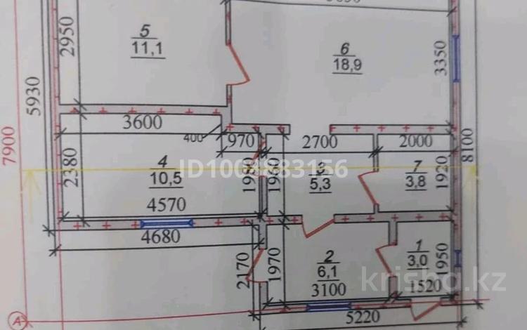 Отдельный дом · 3 комнаты · 85 м² · 6 сот., Рыскулова 182б 2198 — Рыскулова за 23 млн ₸ в Исаеве — фото 51