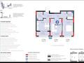 2-комнатная квартира · 61.8 м² · 2/14 этаж, Бухар Жырау 33 — РЯДОМ СФЕРА ПАРК! ШКОЛА БИНОМ! за 44 млн ₸ в Астане, Есильский р-н