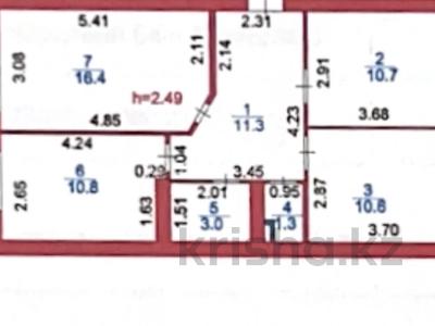 3-комнатная квартира, 66.6 м², 3/9 этаж, Косшыгулулы 14 за 28.8 млн 〒 в Астане, Сарыарка р-н