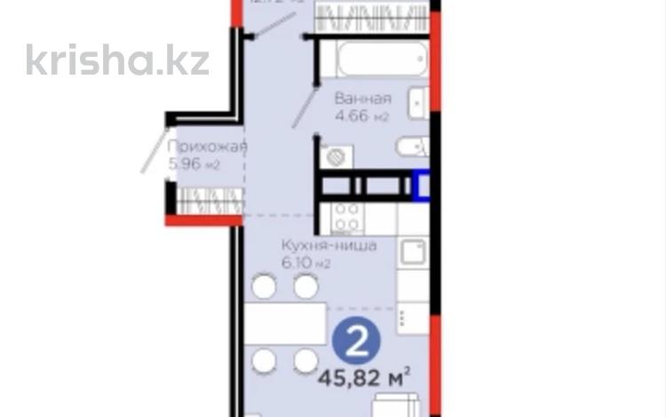 2-комнатная квартира · 46 м² · 6/17 этаж, Е 908 САМАЯ НИЗКАЯ ЦЕНА! УСПЕЙТЕ! РАСПАШОНКА! ВИДОВАЯ 23 за 25.5 млн ₸ в Астане, Нура р-н — фото 10