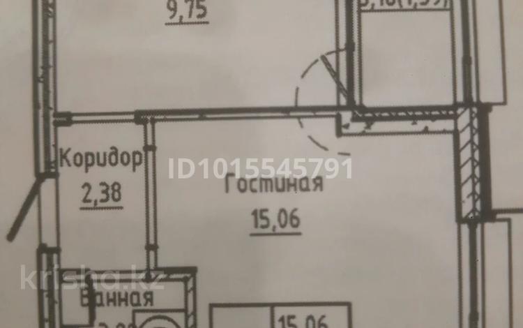 1-бөлмелі пәтер · 32 м² · 9/9 қабат, Шаймерден Косшыгулулы 27/1, бағасы: 18 млн ₸ в Астане, Сарыарка р-н — фото 2