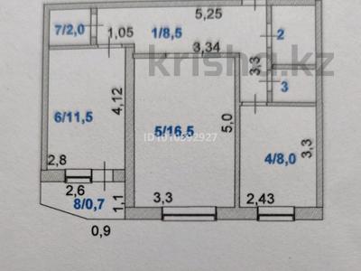2-комнатная квартира · 51 м² · 1/5 этаж, Васильковский 27 за 12 млн 〒 в Кокшетау