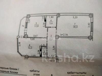 2-комнатная квартира, 57 м², 5/6 этаж, толстой за 35 млн 〒 в Алматы, Турксибский р-н