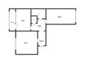 2-комнатная квартира · 64.6 м² · 5/5 этаж, наурыз 9 за 22 млн 〒 в Костанае — фото 2