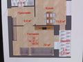 2-комнатная квартира, 52 м², 3/10 этаж, АКАН СЕРЫ 194 за 15.5 млн 〒 в Кокшетау — фото 9