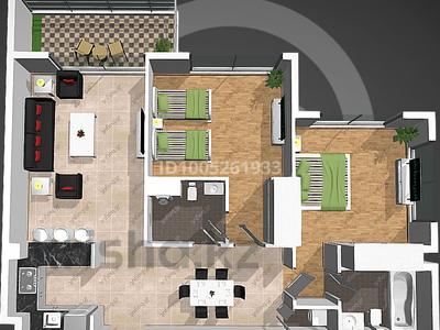 3-комнатная квартира · 90 м² · 19/50 этаж, JVC, Maimoon Gardens bldg Tower B за 200 млн ₸ в Дубае