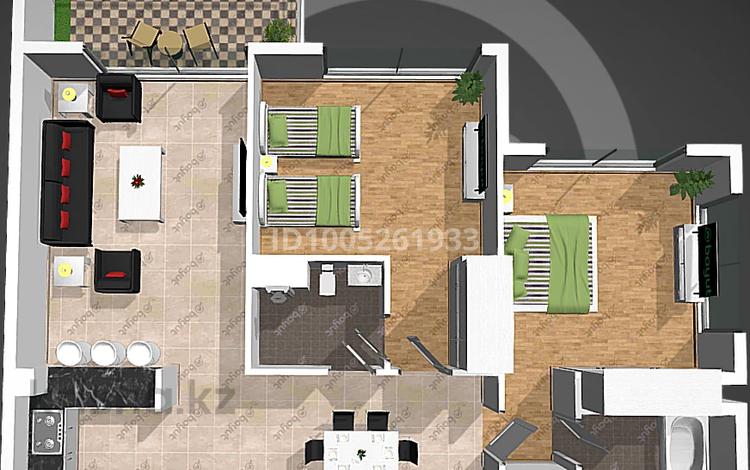 3-комнатная квартира · 90 м² · 19/50 этаж, JVC, Maimoon Gardens bldg Tower B за 200 млн ₸ в Дубае — фото 4