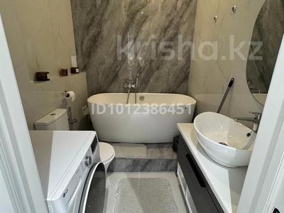 1-комнатная квартира · 42 м² · 9/9 этаж, ул. Ильяса Омарова 2 за 250 000 ₸ в Астане, Нура р-н