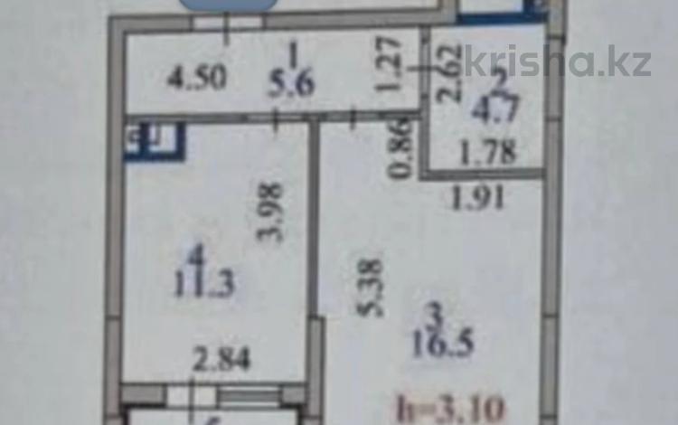 1-комнатная квартира · 41 м² · 10/12 этаж, Шамши Калдаяков 16 за 28.4 млн ₸ в Астане, Сарайшык р-н — фото 2
