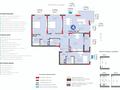 4-бөлмелі пәтер · 145 м² · 8/9 қабат, Е-899 3/1 — Аллея Greenline как на ладони, бағасы: 129.9 млн ₸ в Астане, Нура р-н