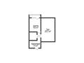 1-комнатная квартира · 41.4 м² · 5/5 этаж, мкрн Кунай 84 квартал дом 3 за 15 млн ₸ в Костанае — фото 2