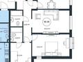 3-комнатная квартира · 90.39 м² · 3/3 этаж, Сейдимбек за 71 млн ₸ в Алматы, Наурызбайский р-н — фото 2
