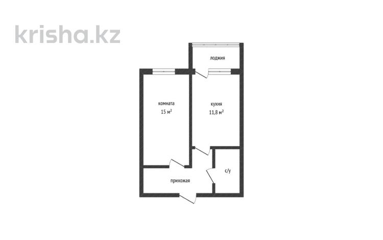 1-бөлмелі пәтер · 40 м² · 2/5 қабат, Береке шағын ауданы, Промышленная 50, бағасы: 15.8 млн ₸ в Костанае, Микрорайон Береке — фото 2
