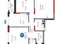 3-бөлмелі пәтер · 92 м² · 12/20 қабат, Туран 44/2, бағасы: 77.7 млн ₸ в Астане, Нура р-н — фото 10