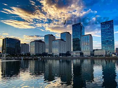 4-комнатная квартира · 205 м² · 10/11 этаж, Сыганак 17 — ТЦ Хан Шатыр за 180 млн 〒 в Астане, Есильский р-н