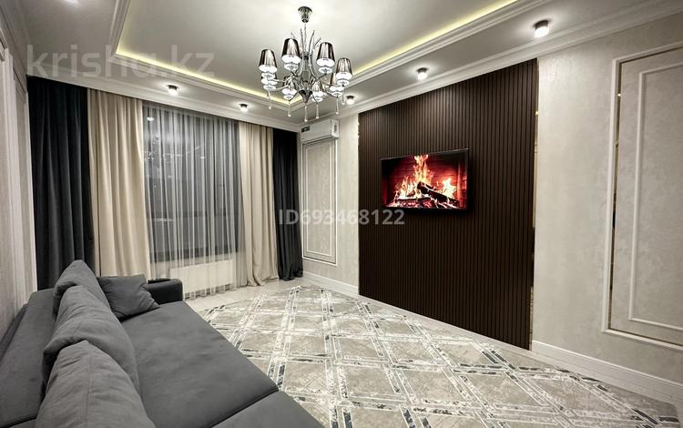 1-комнатная квартира, 50 м², 9 этаж по часам, Розыбакиева 320 за 5 000 〒 в Алматы, Бостандыкский р-н — фото 2