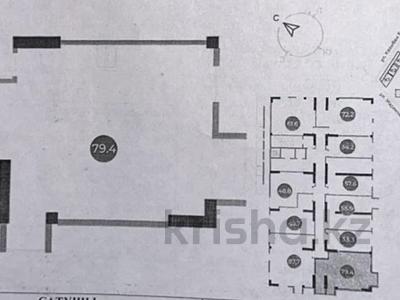 3-бөлмелі пәтер · 79.4 м² · 5/16 қабат, Ауэзова — Толе би - Ауезова, бағасы: 52 млн ₸ в Алматы, Алмалинский р-н