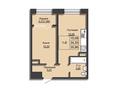 1-комнатная квартира · 35.86 м², Райымбека 241 за ~ 23 млн 〒 в Алматы, Жетысуский р-н — фото 3