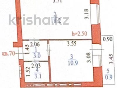1-комнатная квартира, 36.1 м², 5/13 этаж, Шаймерден косшыгулулы 20 за 17.5 млн 〒 в Астане, Сарыарка р-н