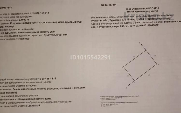 Участок · 1.1 га, Туркестан за 100 млн ₸ — фото 2