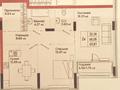 2-комнатная квартира · 69.87 м² · 8/9 этаж, Е 908 22 — Пр.Улы Дала / пр. Туран за 38.8 млн ₸ в Астане, Нура р-н