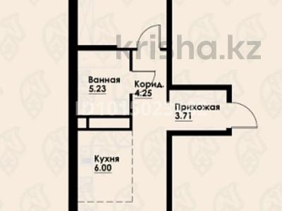2-бөлмелі пәтер · 56.65 м² · 8/12 қабат, Макатаева - Байтурсынова, бағасы: 48.5 млн ₸ в Алматы, Алмалинский р-н