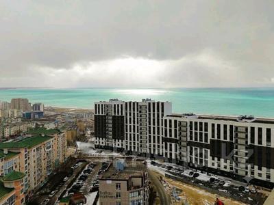 1-комнатная квартира · 50 м² · 14/16 этаж, 14-й мкр №84 участок — Звезда Актау,Сая Парк за 20 000 ₸