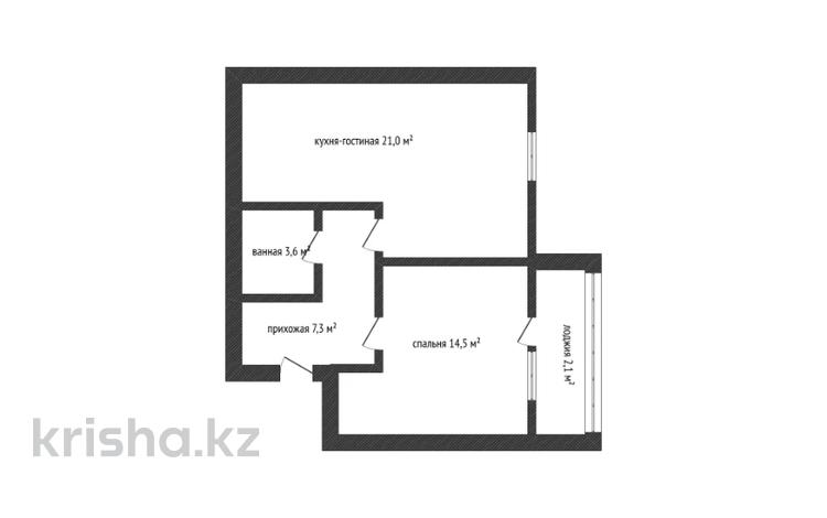 2-комнатная квартира · 48 м² · 4/5 этаж, кошка 25 за 17.5 млн ₸ в Кокшетау — фото 2