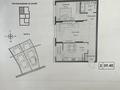 2-комнатная квартира · 59.5 м² · 3/9 этаж, Халиуллина 154Б за 38 млн ₸ в Алматы, Медеуский р-н