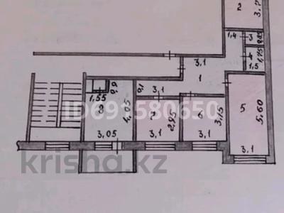 4-комнатная квартира, 78 м², 6/9 этаж, Батыр Баян — Абая за 37 млн 〒 в Петропавловске
