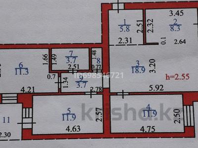 4-бөлмелі пәтер · 80.3 м² · 4/11 қабат, мкр Новый Город, Бухар-Жырау — Маг."Мечта", бағасы: ~ 45.6 млн ₸ в Караганде, Казыбек би р-н