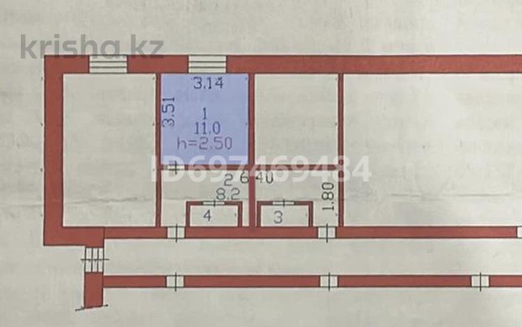 1-бөлмелі пәтер, 14.5 м², 6/9 қабат, Дулатова 208, бағасы: 4.5 млн 〒 в Семее — фото 2