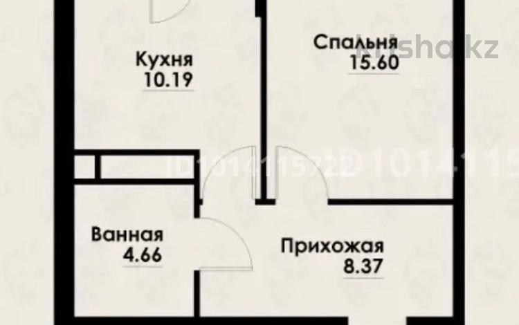 1-бөлмелі пәтер · 39.7 м² · 9/12 қабат, Макатаева - Байтурсынова 129/1, бағасы: 39.5 млн ₸ в Алматы, Алмалинский р-н — фото 4