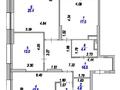 3-комнатная квартира · 106 м² · 11/23 этаж, Сыганак 52 — Кабанбай батыр за 129 млн ₸ в Астане, Есильский р-н — фото 2