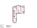 3-комнатная квартира · 92 м² · 4/12 этаж, мкр Акжар, Белжайлау 47а за 76 млн ₸ в Алматы, Наурызбайский р-н — фото 2