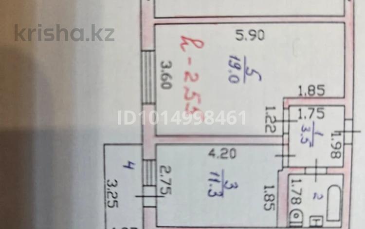 1-комнатная квартира · 38.2 м² · 2/5 этаж, Жастар шағын ауданы 72 за 11 млн ₸ в Талдыкоргане, мкр Жастар — фото 2