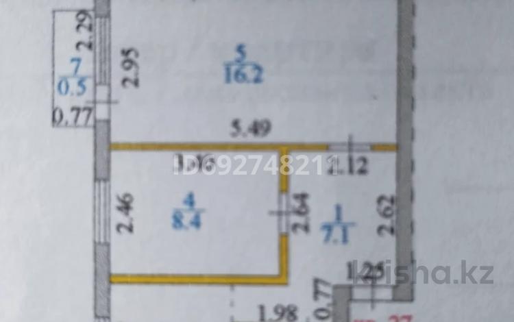 3-комнатная квартира, 57 м², 2/5 этаж, Ауэзова 29 — Богембая