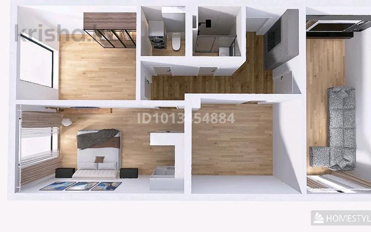 3-комнатная квартира · 78 м² · 11/12 этаж, Улица А 52, 6 6/1 за 47 млн ₸ в Астане, Сарайшык р-н — фото 2
